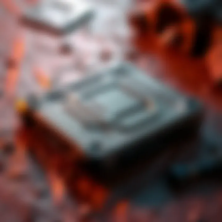 Solyd Case for Seeker Smartphone A close-up of the Solyd case showcasing its sturdy design and snug fit on the Seeker smartphone.