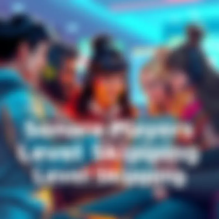 Players engaging in a discussion about level skipping in Sorare's WINTR, showing enthusiasm and teamwork