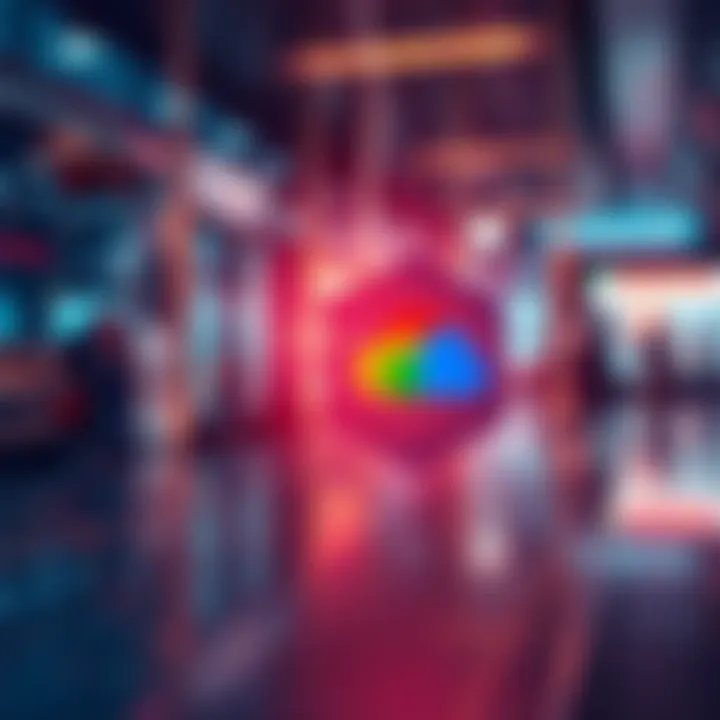 Representation of SPA and Google Cloud collaborating on AI technology enhancement