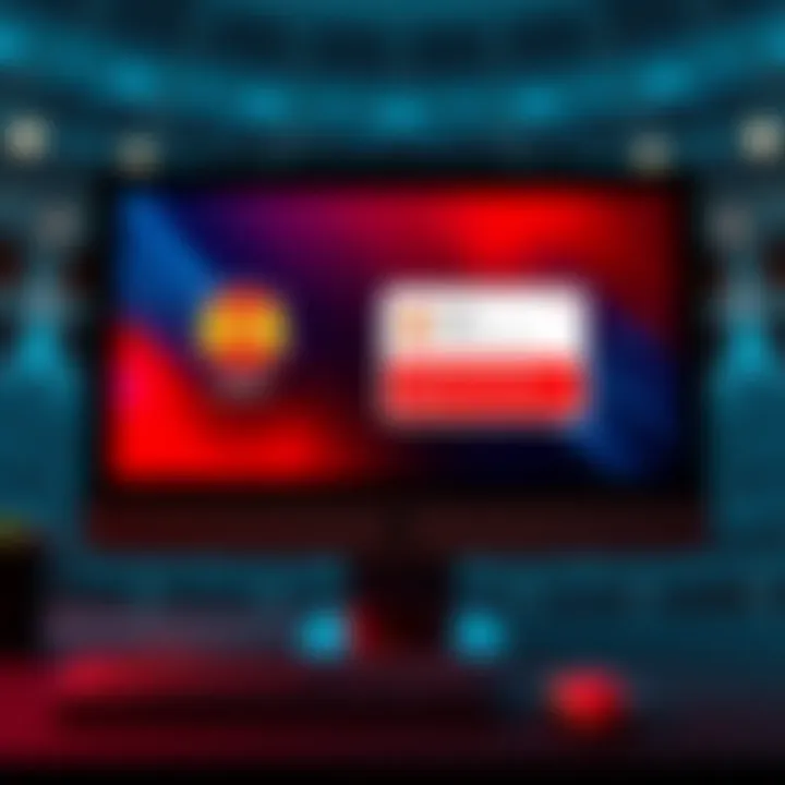 A computer screen showing the Spain badge purchase interface with a notification about the goal not being unlocked