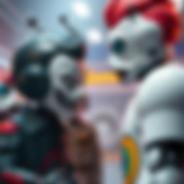 Spoonkid and Dinkbot appear to clash in their latest video, showcasing their contrasting styles and expressions