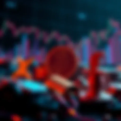 A graphic showing stablecoins alongside traditional currency symbols, highlighting their role in the crypto market.