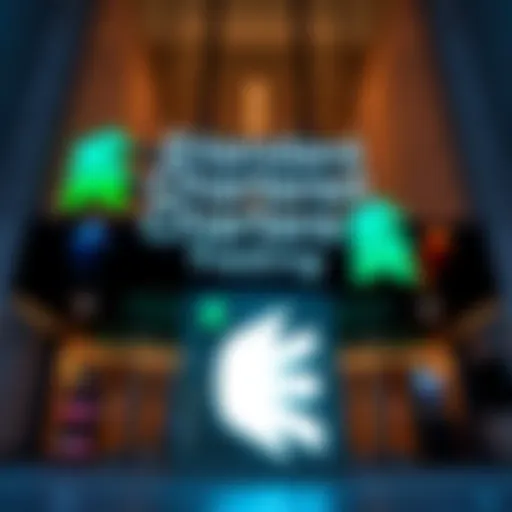 Standard Chartered bank logo with Bitcoin and Ether symbols, showcasing new trading service for institutional investors