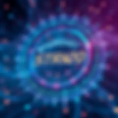 A digital representation of Starknet's STRK20 proposal showcasing private ERC-20 tokens with a focus on confidentiality in transactions.