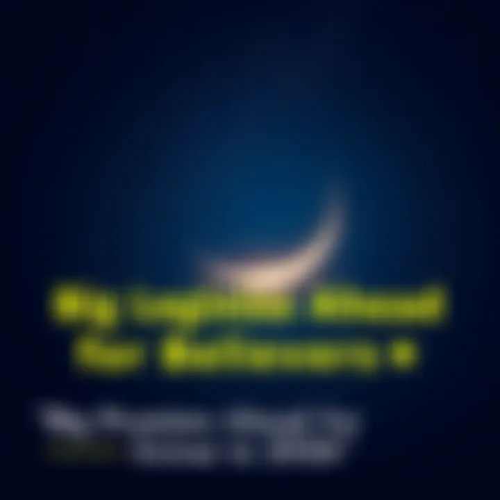 A beautiful night sky filled with stars and a crescent moon, symbolizing hope and new beginnings for the year ahead.