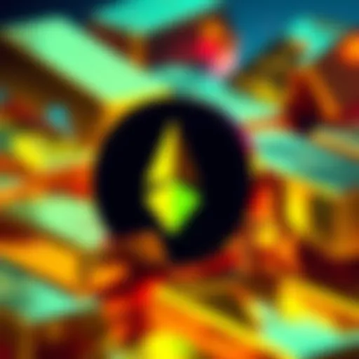 Stellar cryptocurrency logo placed beside shiny gold bars, symbolizing the backing of XLM with physical gold.