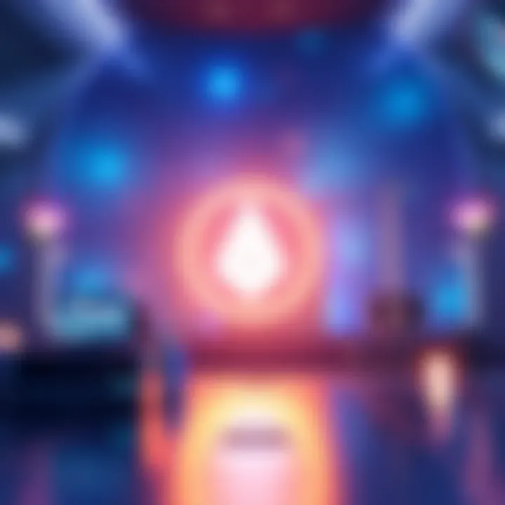 A graphic showing Stellar XLM logo alongside a large clearing house symbol, representing a major crypto deal.
