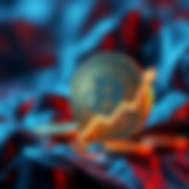 Graphic showing a Bitcoin symbol with an upward trend line, representing the acquisition of 1,031 BTC by Strategy