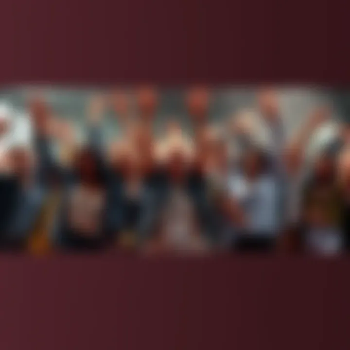 Celebration of Successful Migration A group of people celebrating their successful migration journey with KYC completions, showing enthusiasm and teamwork.