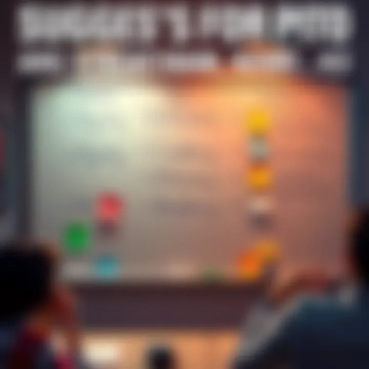 Suggestions for Plot Strength Names A creative brainstorming session with notes on a whiteboard listing suggested names like Agility, Cadence, and Efficiency for Plot Strength.