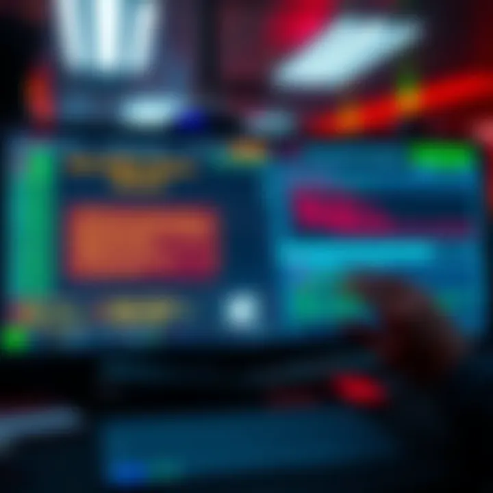 Validators freezing stolen funds after DEX hack on SUI, showing a digital screen with alert messages