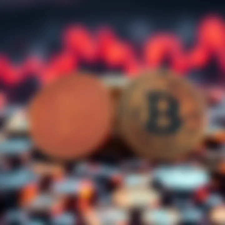 A digital representation of Monero and Litecoin coins being exchanged securely without KYC