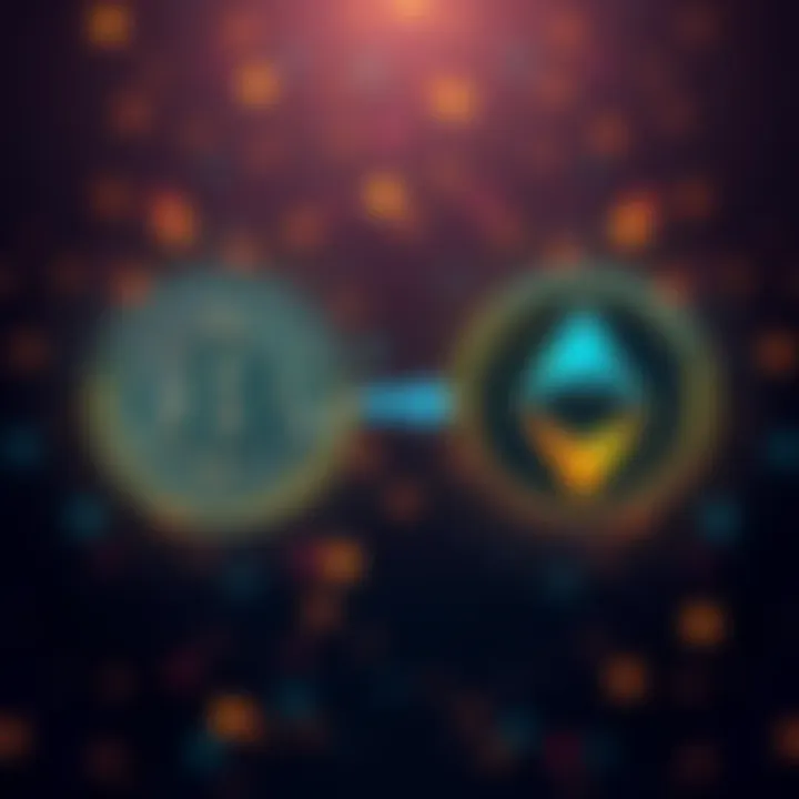 A graphic showing Bitcoin and Monero logos with arrows indicating a swap, symbolizing a no-KYC exchange process.