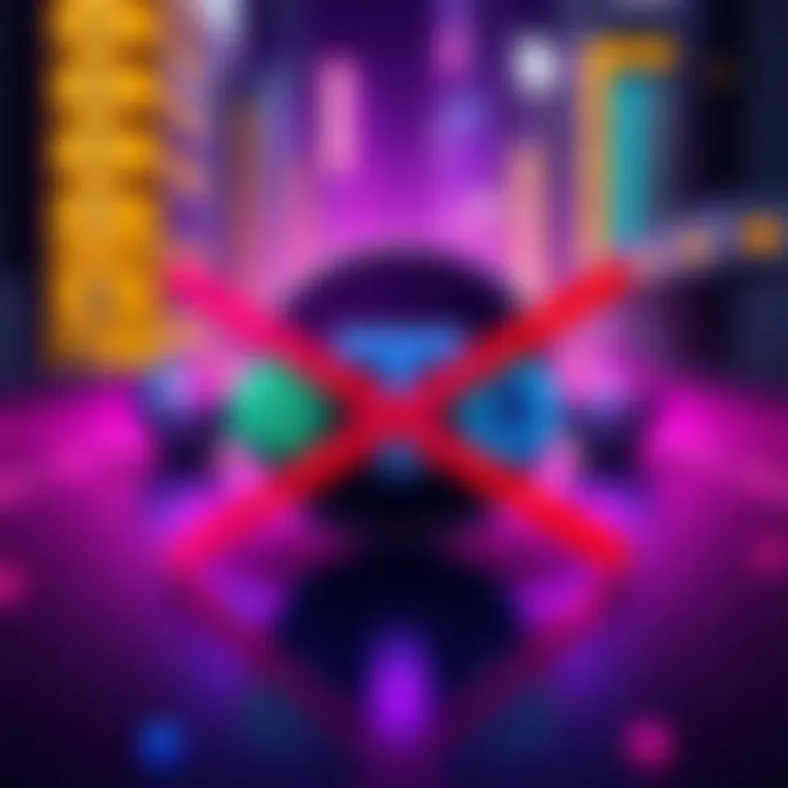 Tether USDT Support Ending Illustration showing Tether logo with icons of five blockchains being crossed out, symbolizing the end of support