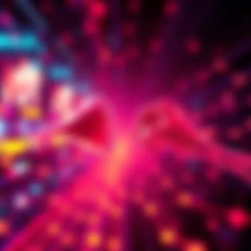 A visual representation of decentralized streaming with a broken connection symbolizing gaps in Theta Labs' promises.