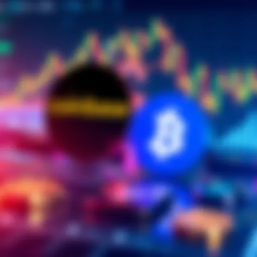 A visual representation of tokenized stocks showcasing Coinbase and Bybit logos, with stock market graphs and digital currency symbols in the background, illustrating the shift in finance.