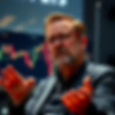 Tom Lee discussing Ethereum Tom Lee expresses optimism about Ethereum's future while highlighting Morgan Stanley's investment. A chart shows a potential death cross indicator in the background.