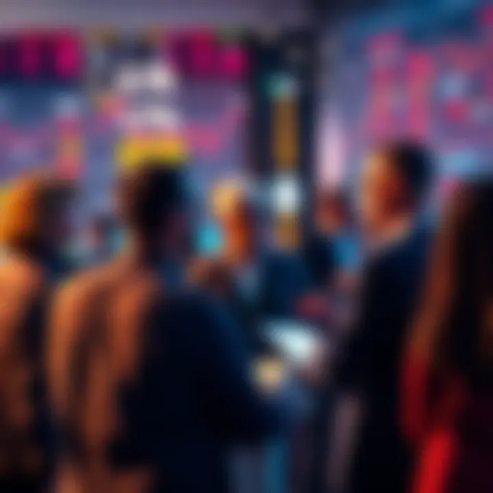 People engaging in discussions about trading strategies and technical analysis on June 25, 2025.