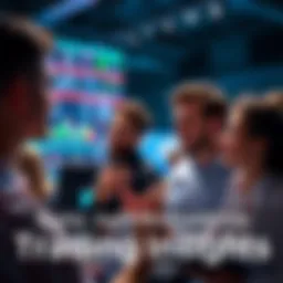 People discussing trading strategies and market events in an online forum