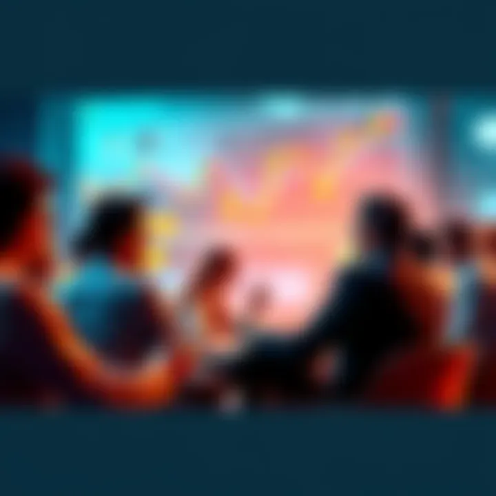 People sharing insights on trading strategies and market trends in a discussion forum