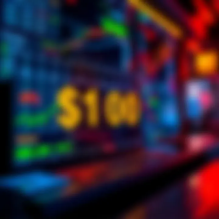 Trading strategies for $100 A graphic showing spot trading and futures trading options with $100, illustrating choices and risks for new traders