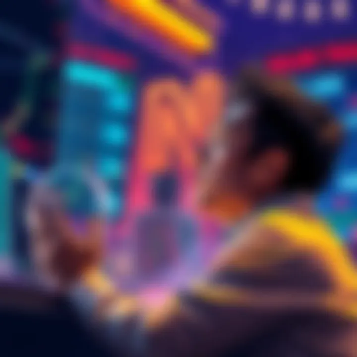 Trading XLM Profit A person reflecting on trading XLM with a $40,000 profit and considering future market changes.