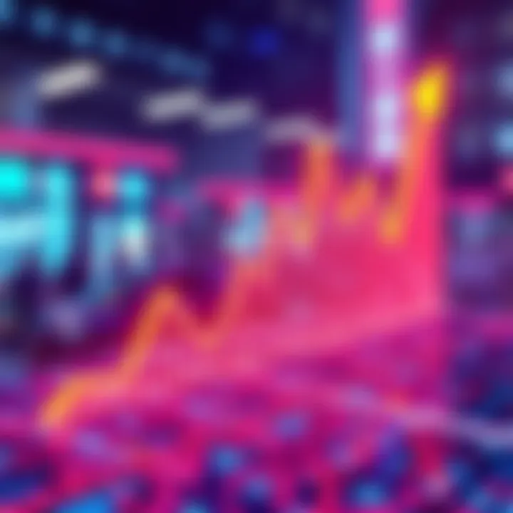 Graph showing an increase in transaction volume on the Hedera Mainnet, indicating growing activity on the platform