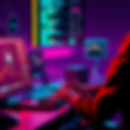A person using a computer to transfer ADA cryptocurrency from SecondFi to another wallet during downtime