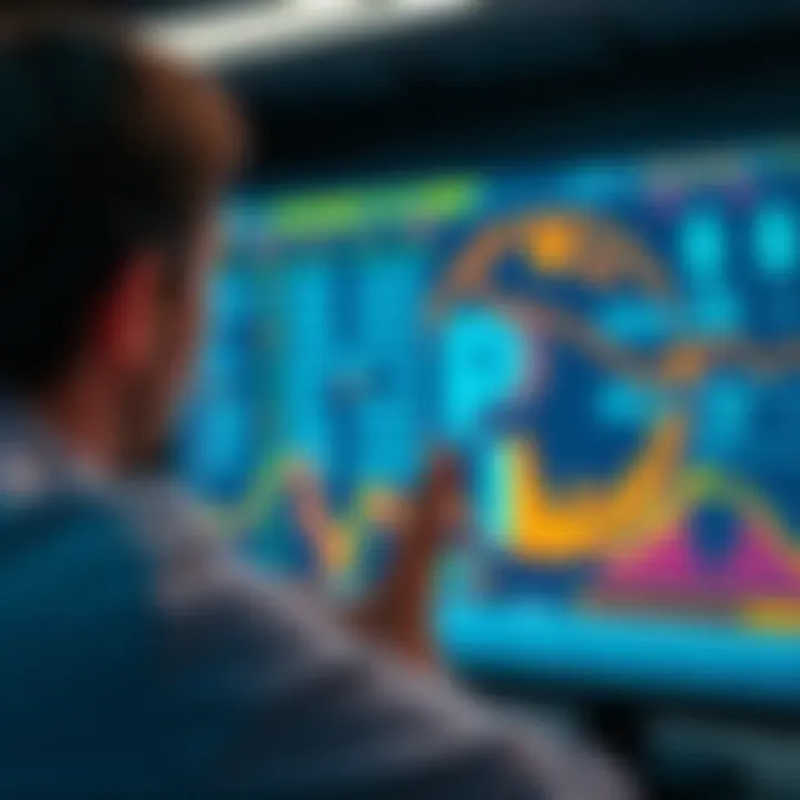 A shocked person looking at a screen displaying unexpected transfers of digital assets, symbolizing unauthorized movements.