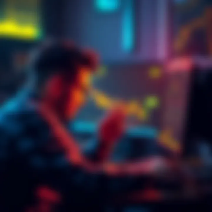 A person frustrated while trying to transfer COTI cryptocurrency to an exchange on a computer screen