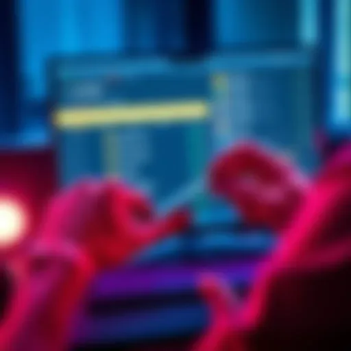 A person securely transferring funds to a new cryptocurrency wallet on a computer, showing an interface with wallet options