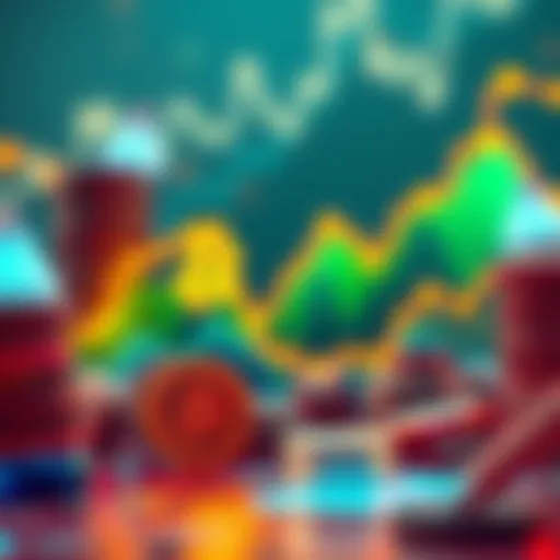 Graphic showing cryptocurrency trends and insights related to discussions on InBitcoinWeTrust forum