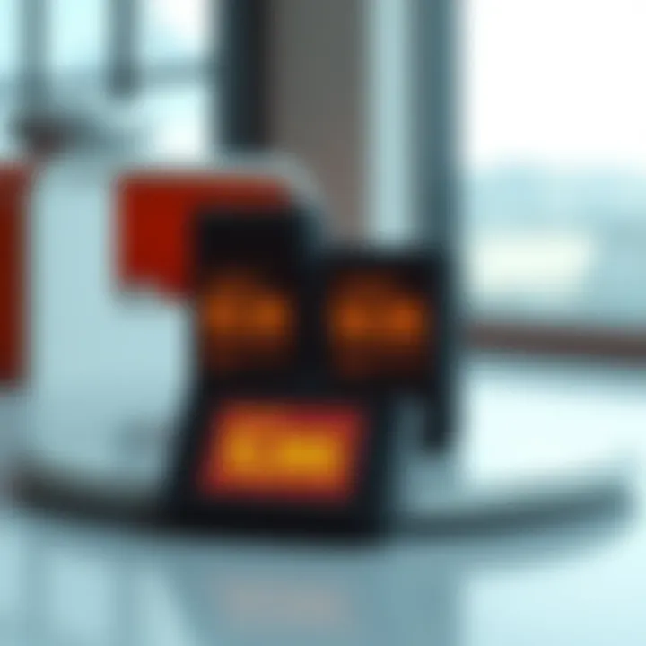 Two Trezor Safe devices with prices displayed on a clean surface.