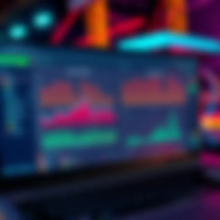 A screenshot showing Trezor Suite desktop interface with basic graphs and transaction history