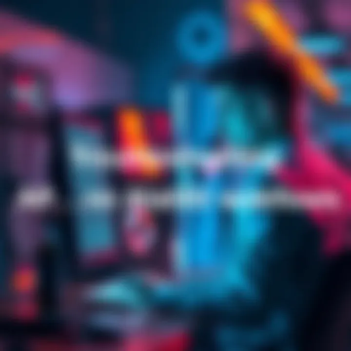 A person working on a computer troubleshooting API errors in n8n automation workflows