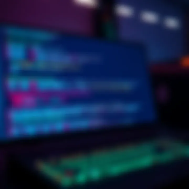A computer screen showing error messages related to Ethereum execution client issues after resyncing. Tools like eth-docker and client connections are visible.