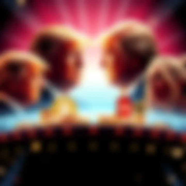 Graphic showing the Trump family linked to cryptocurrency trends and financial growth