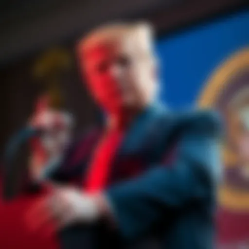 President Trump presenting a New Structure Bill to modernize the financial system with cryptocurrency