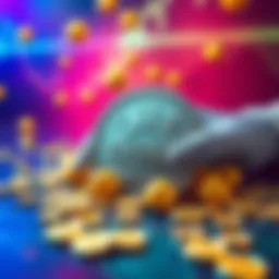 Graph showing $TRUMP meme coin's price drop over 95% with sad emojis and coins scattered around