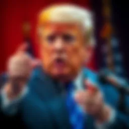 President Trump speaking about reducing state oversight on cryptocurrency regulations