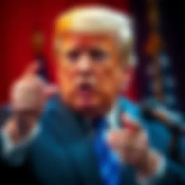 President Trump speaking about reducing state oversight on cryptocurrency regulations