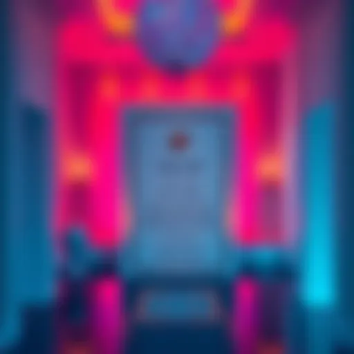 An elegant invitation card for a gala event at Mar-a-Lago, featuring the Trump logo and details about the gala for token holders.