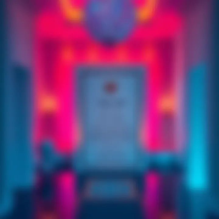 An elegant invitation card for a gala event at Mar-a-Lago, featuring the Trump logo and details about the gala for token holders.