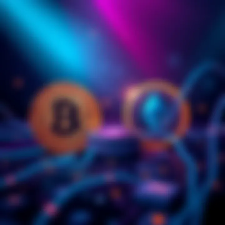 Illustration of Trump's Truth Social logo with Bitcoin and Ethereum symbols alongside the Cronos logo, representing the newly filed crypto ETFs.