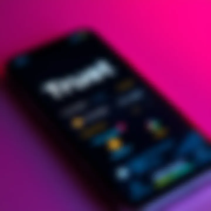 Close-up of Trust Wallet app displayed on a smartphone, showcasing cryptocurrency balances like ETH and USDC.