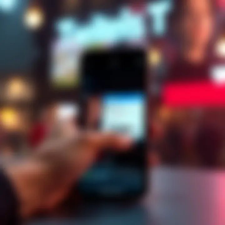 A close-up of a smartphone displaying a tweet that sparks conversation, illustrating the power of social media in 2025