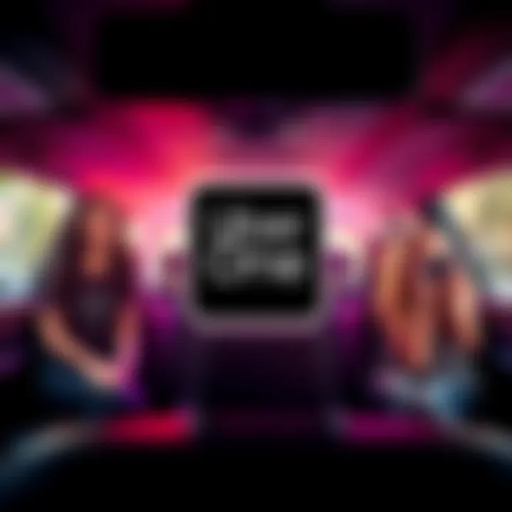 Uber One Perk Announcement A graphic showing Uber One logo with a background of happy Ultra members enjoying their rides.