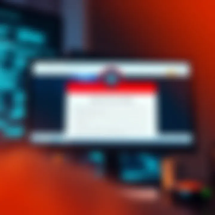 A visual representation of a computer screen showing a warning about an unauthorized signup on Ring.com using a Trezor email.