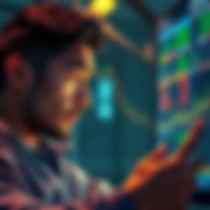 A confused trader looking at their Nexo Pro account with visible surprise over hidden fees