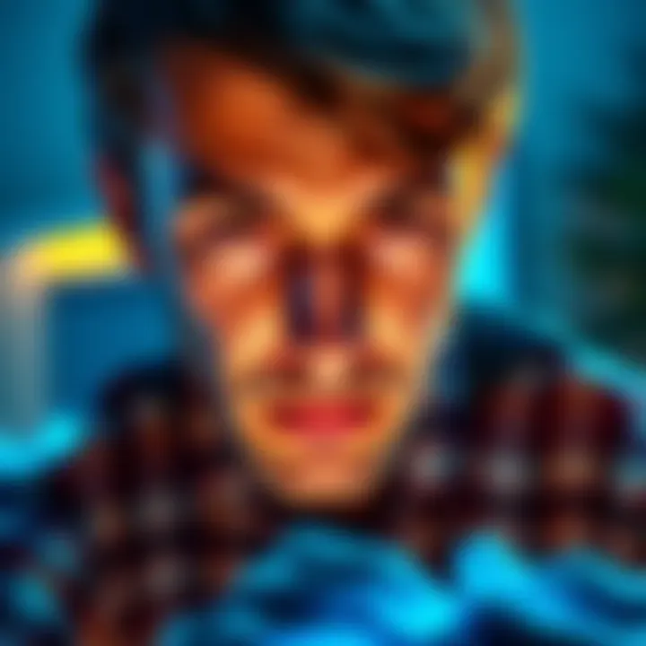 A person looking at their Coinbase account showing a .0005 BTC deposit with a confused expression.